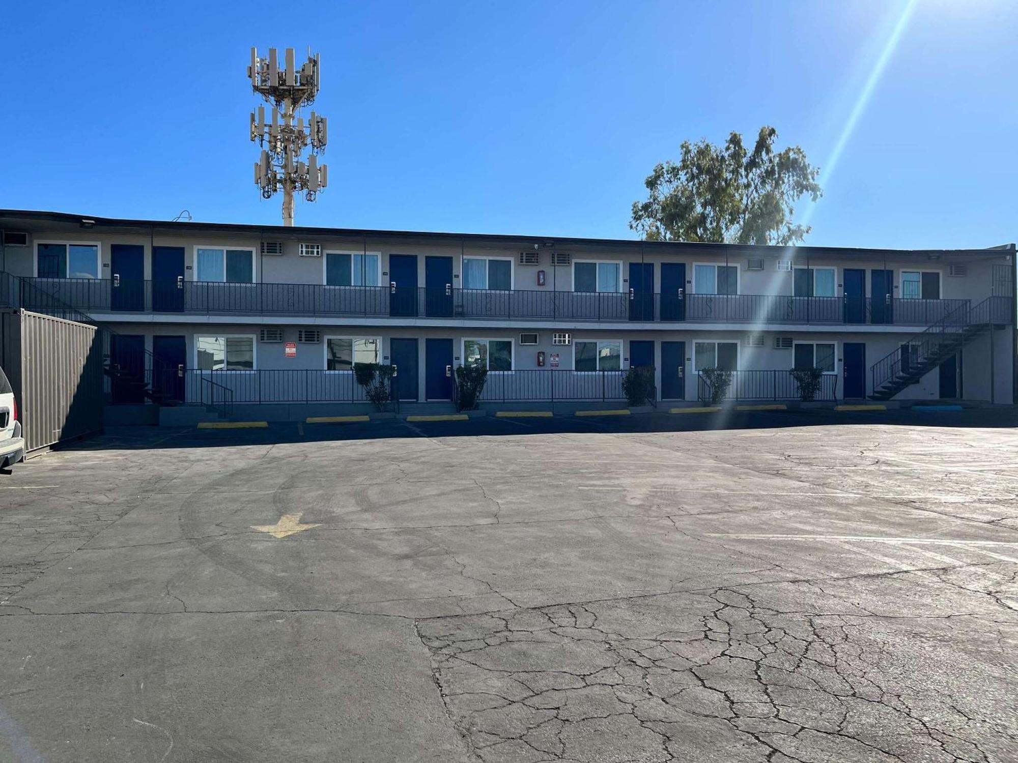 Motel 6 Las Vegas Nv Downtown Fremont St Zewnętrze zdjęcie